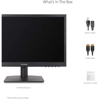ViewSonic VA1903H 19" Widescreen Monitor 1366x768, 5ms Response, HDMI, Eye Comfort Features