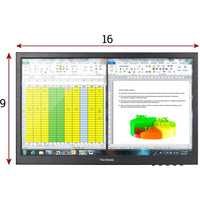 ViewSonic VA1903H 19" Widescreen Monitor 1366x768, 5ms Response, HDMI, Eye Comfort Features