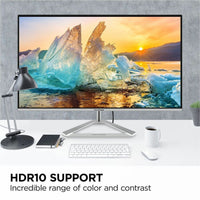 ViewSonic VX2776 27-Inch 4K UHD IPS Monitor with USB-C and HDR10 Support, Stylish Frameless Design