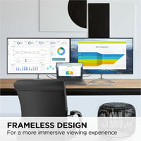 ViewSonic VX2776 27-Inch 4K UHD IPS Monitor with USB-C and HDR10 Support, Stylish Frameless Design