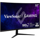 ViewSonic VX3218C-2K 32" Curved QHD Gaming Monitor - 180Hz, 1ms, FreeSync, Immersive Visuals