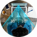 Kensington MagPro Elite Magnetic Privacy Screen for MacBook Air M2 - Blue Light Reduction & Antimicrobial Coating