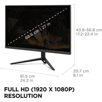 ViewSonic VX2728J 27" Full HD IPS Gaming Monitor | 180Hz Refresh Rate & 0.5ms Response Time