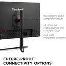 ViewSonic VX2728J 27" Full HD IPS Gaming Monitor | 180Hz Refresh Rate & 0.5ms Response Time