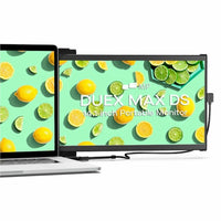 Mobile Pixels Duex Max DS 14.1" IPS LCD Monitor - Auto Rotate, USB-C & HDMI, Eye Care Technology