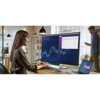 Dell U4323QE 43" 4K UHD Monitor | 16:9 | Quadruple View | Seamless Multi-PC Connectivity | Silver