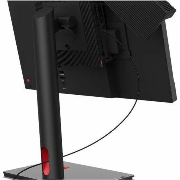 Lenovo TIO22GEN5 21.5" FHD IPS Monitor with VoIP Features, Webcam, and Built-In Speakers