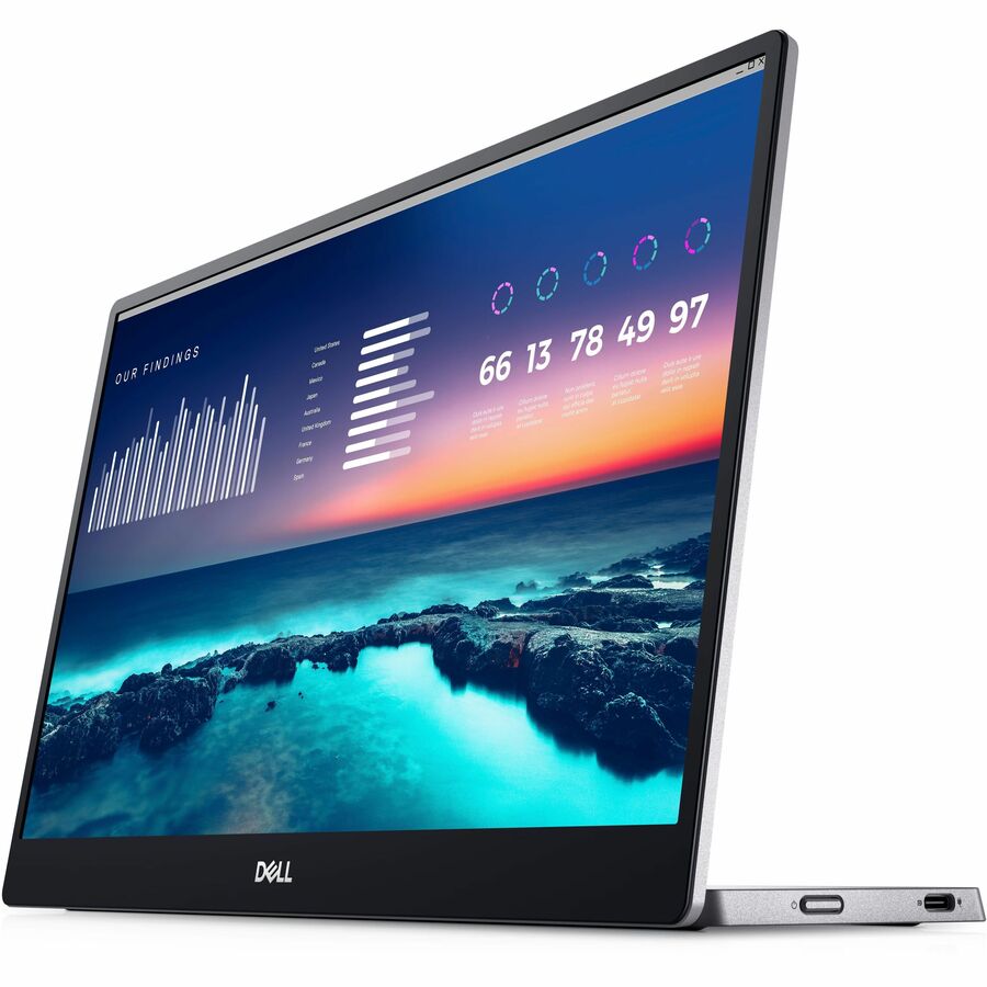 Dell P1424H 14" USB-C Ready LED Monitor | 1080P Full HD | 300 Nit Brightness, 6ms Response Time