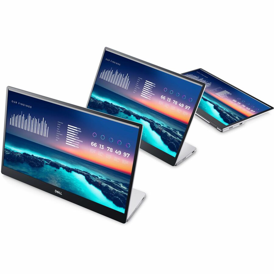 Dell P1424H 14" USB-C Ready LED Monitor | 1080P Full HD | 300 Nit Brightness, 6ms Response Time