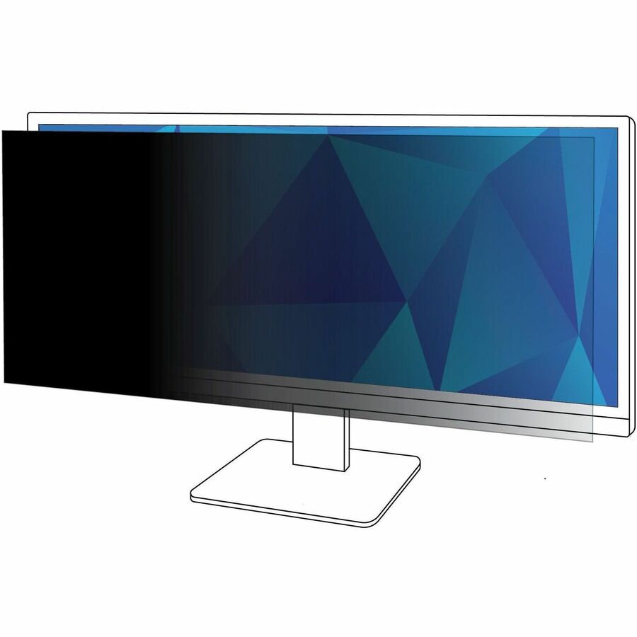 3M PF380W2B 38-Inch 21:9 Privacy Filter – Blackout Protection, Glare Reduction & Blue Light Support