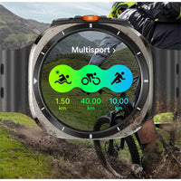 Samsung Galaxy Watch Ultra 47mm Titanium Smartwatch - Advanced Heart Rate Tracking & GPS Navigation