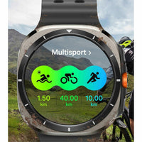 Samsung Galaxy Watch Ultra 47mm Titanium Smartwatch - Advanced Heart Rate Tracking & GPS Navigation