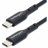 StarTech 2M USB-C Charging Cable 60W PD 3A Fast Charge Black Durable Construction Default Title