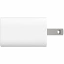 Belkin 20W USB-C Charger - Fast Charging Portable Power Adapter - Lightweight White Design - Store 42