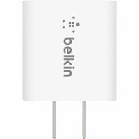 Belkin 20W USB-C Charger - Fast Charging Portable Power Adapter - Lightweight White Design - Store 42