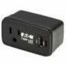 Eaton Power It Charger: 1 USB-C & 1 USB-A Port, 1 NEMA Outlet, Travel-Ready Power Strip