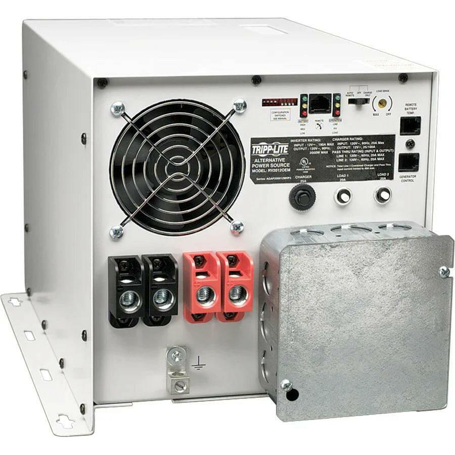 Eaton Tripp Lite 3000W PowerVerter Inverter Charger for RVs, Hardwire Input/Output, UL458 Certified