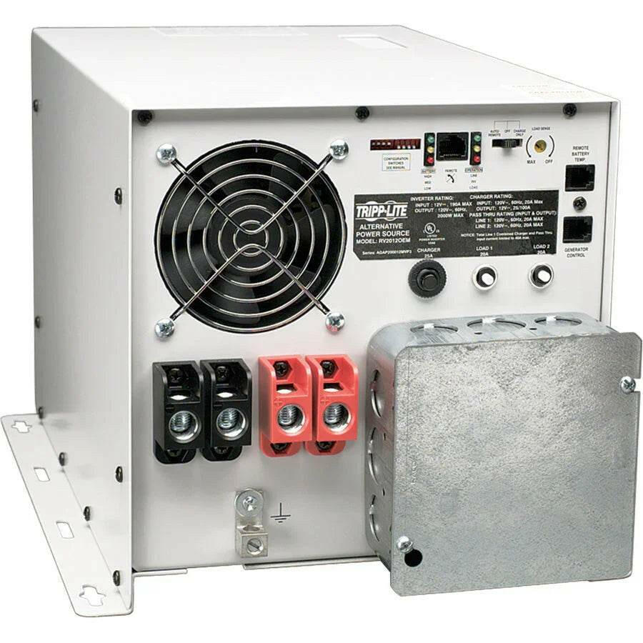 Eaton Tripp Lite 3000W PowerVerter Inverter Charger for RVs, Hardwire Input/Output, UL458 Certified