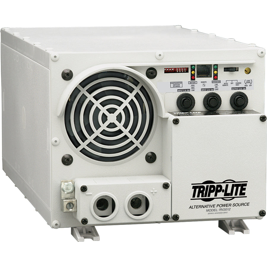 Eaton Tripp Lite 1500W PowerVerter RV Inverter/Charger - 12V DC to 120V AC with Surge Protection