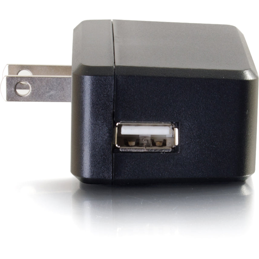 C2G USB Wall Charger 5V 2A Fast Charge for Mobile Devices, Compact AC Adapter, White