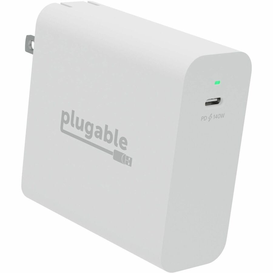 Plugable 140W GaN USB-C Charger - Fast Charging Power Delivery 3.1 for Laptops, Tablets, & Phones