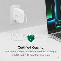 Plugable 140W GaN USB-C Charger - Fast Charging Power Delivery 3.1 for Laptops, Tablets, & Phones