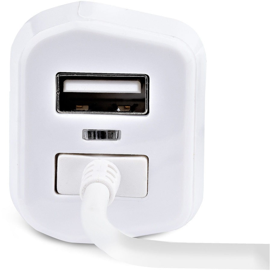 StarTech 2-Port Lightning Car Charger with FastCharge Capability for iPhone & iPad - 4.2A Power