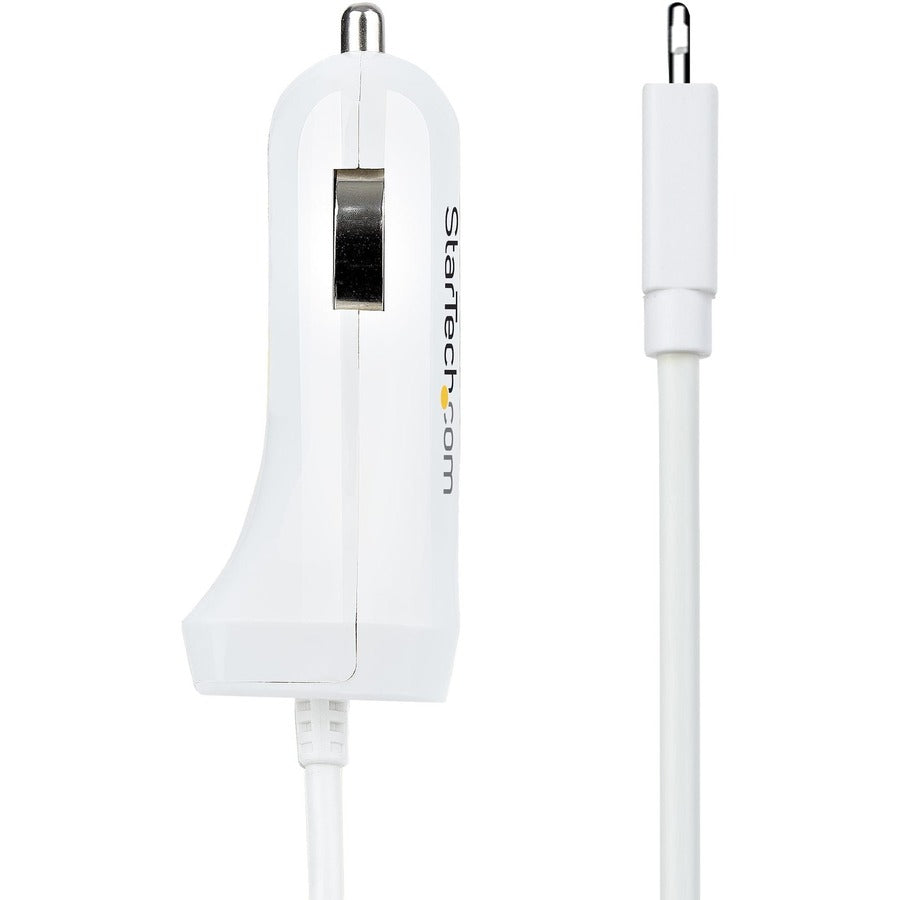 StarTech 2-Port Lightning Car Charger with FastCharge Capability for iPhone & iPad - 4.2A Power