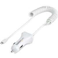 StarTech 2-Port Lightning Car Charger with FastCharge Capability for iPhone & iPad - 4.2A Power