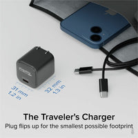 Plugable 30W GaN USB C Charger 3-Pack - Compact Fast Charging for Phones, Tablets & Laptops