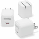 Plugable 30W GaN USB C Charger 3-Pack | Fast Charging, Portable, Universal Compatibility Default Title
