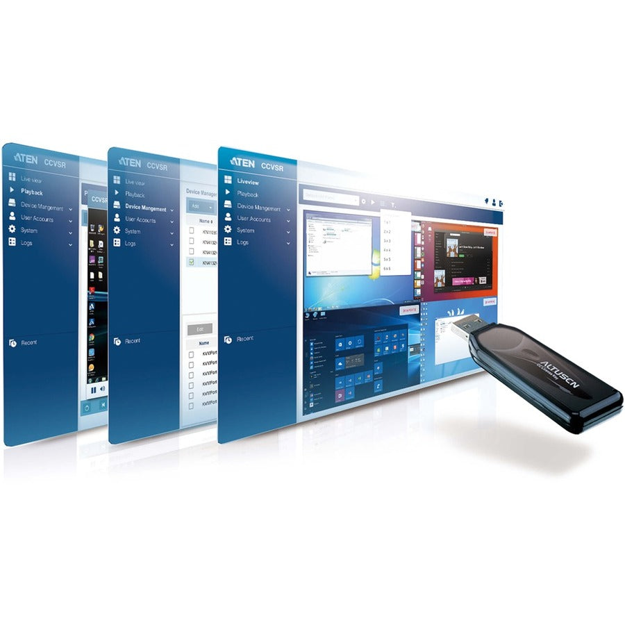ATEN CCVSR 8 Node KVM IP Recorder - Secure Video & Operation Logging Software