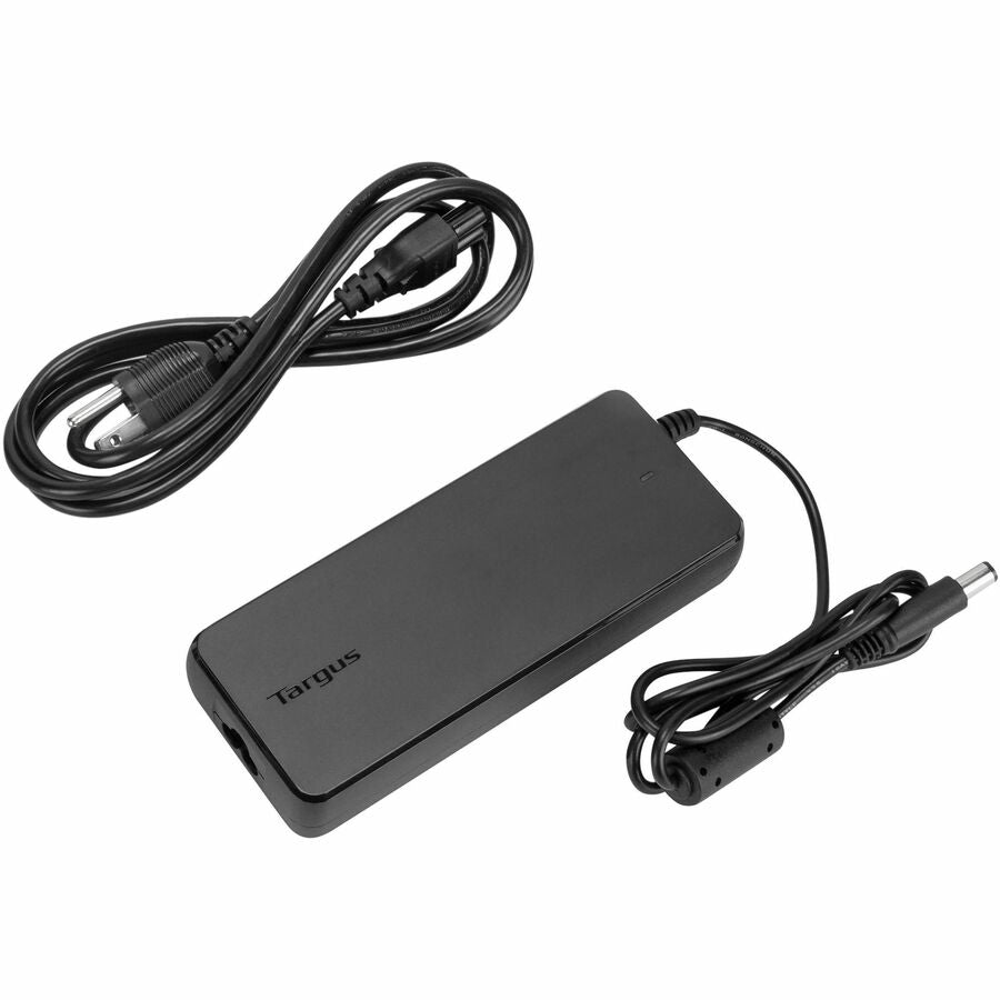 Targus Compact AC/DC Adapter for DOCK190 – Lightweight Power Solution with Cord Management