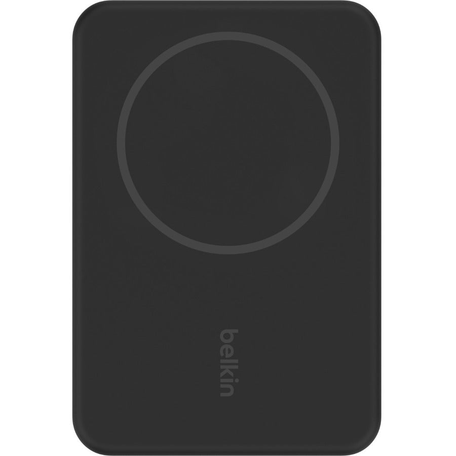 Belkin MagSafe Power Bank 5K - 5000mAh Wireless Charging with Kickstand - Compact & Stylish White