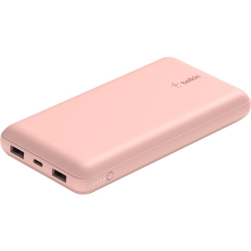 Belkin BoostCharge 20K Power Bank - 20,000 mAh, Charge 3 Devices, Fast USB-C & USB-A Ports, Eco-Friendly
