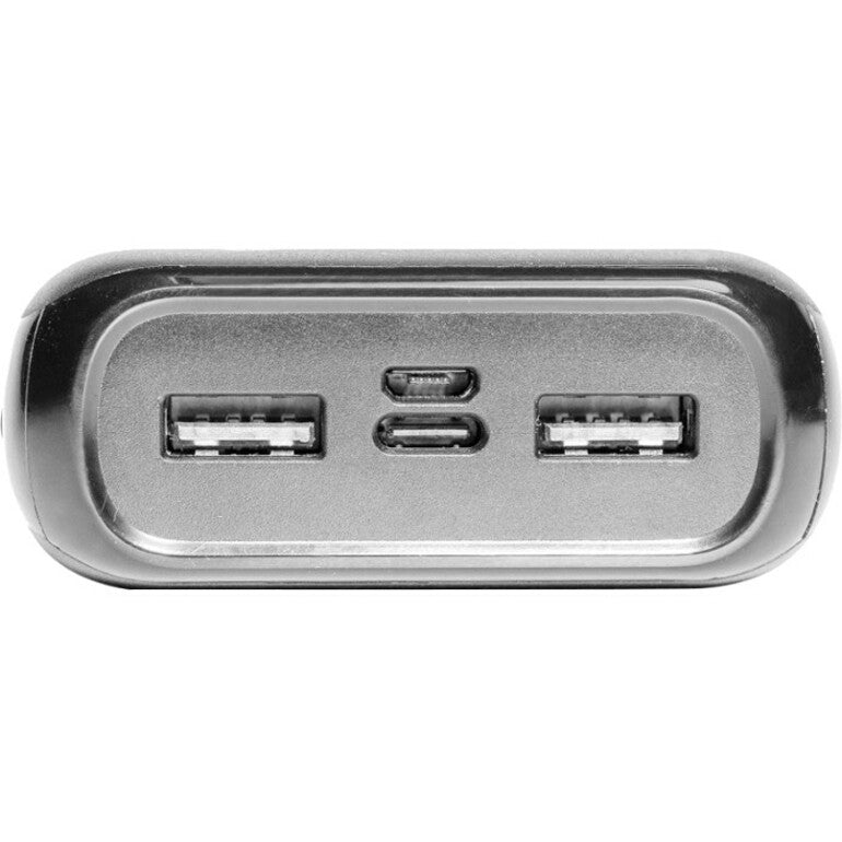 Urban Factory JUICEE Max 20000mAh Portable Power Bank with 2 USB-A Ports - Fast Charging, Black