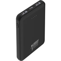 Urban Factory JUICEE Max 5000 mAh Portable Battery Pack with 2 USB-A Fast Charge Ports - Black