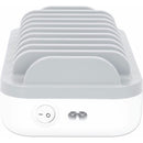 Manhattan 10-Port USB Charging Station, 120W Power, 3 USB-C PD 3.0, 7 USB-A Ports, Fast Charge