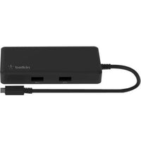 Belkin USB-C 5-In-1 Multiport Adapter for Chromebook - 4K HDMI, 86W Power Delivery, Gigabit Ethernet - Store 42