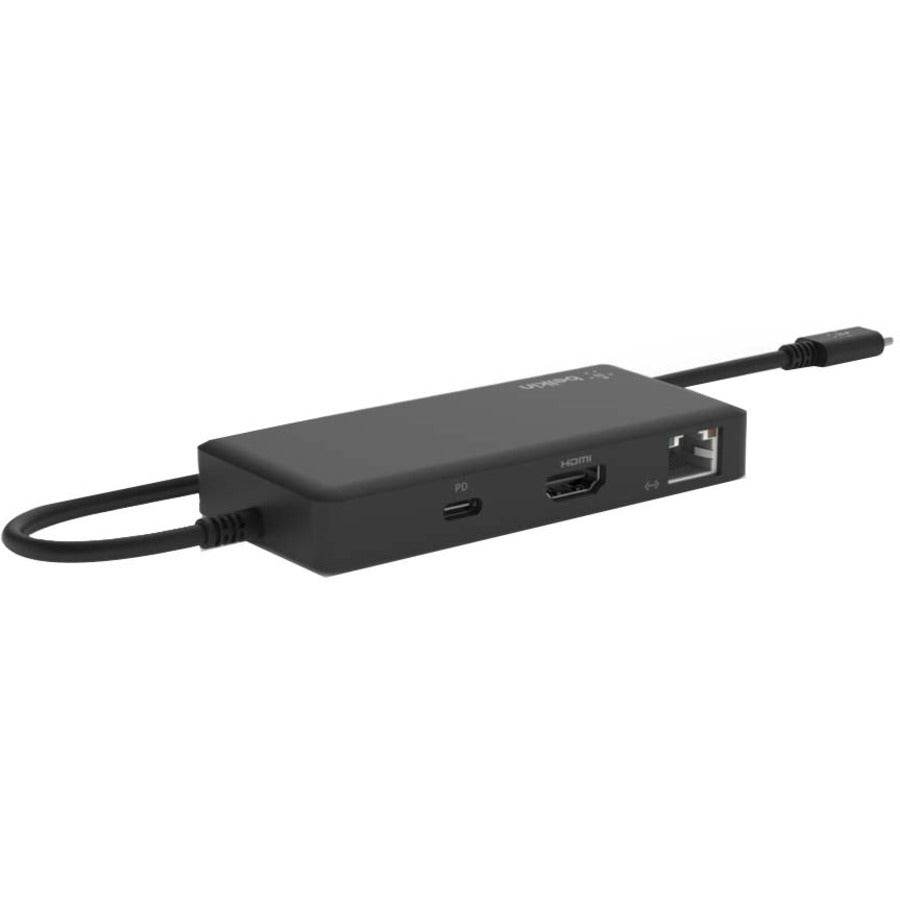 Belkin USB-C 5-In-1 Multiport Adapter for Chromebook - 4K HDMI, 86W Power Delivery, Gigabit Ethernet - Store 42