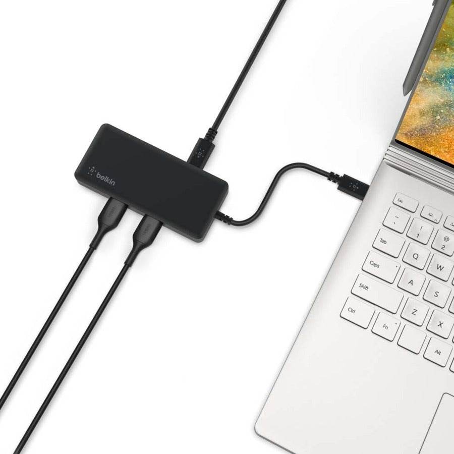 Belkin USB-C 5-In-1 Multiport Adapter for Chromebook - 4K HDMI, 86W Power Delivery, Gigabit Ethernet - Store 42