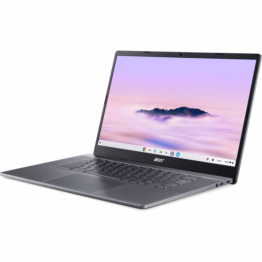 Acer Chromebook Plus 515 - 15.6" Touchscreen, Intel Core i3, 8GB RAM, 256GB SSD, Steel Gray