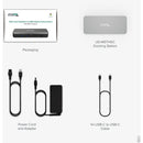 Plugable Dual 4K USB-C Hub With 60W Power Delivery, Fast Charging, HDMI & DisplayPort