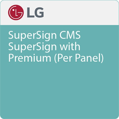 SuperSign CMS Software Pro Panel - Premium Digital Signage Solution by LG Commercial