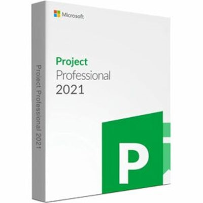Microsoft Project Pro 2021 for Windows - English Version - Single License - Quick Setup