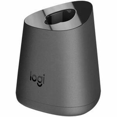 Logitech MX Inkwell Dock - Premium Docking Stand for Fast Charging of MX Ink in Elegant Black