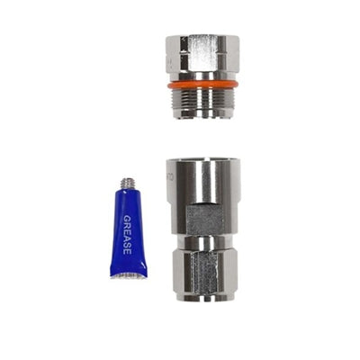 N Male 50 Ohm Ring-Flare Connector for 1/2 Inch Plenum Cable - Pack of 10
