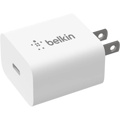 Zentek 20W USB C Wall Charger PD | Fast Charging, 1 Port, Sleek Black Design by Belkin