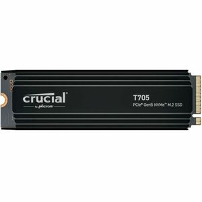 Crucial T705 1TB PCIe Gen5 NVMe M.2 SSD With Heatsink for Optimal Performance