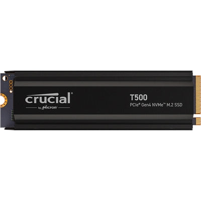 Crucial T500 2TB PCIe Gen4 NVMe M.2 SSD With Heatsink - High-Speed Storage Solution